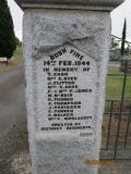 1944 Bushfire Memorial Memorial, Hazelwood